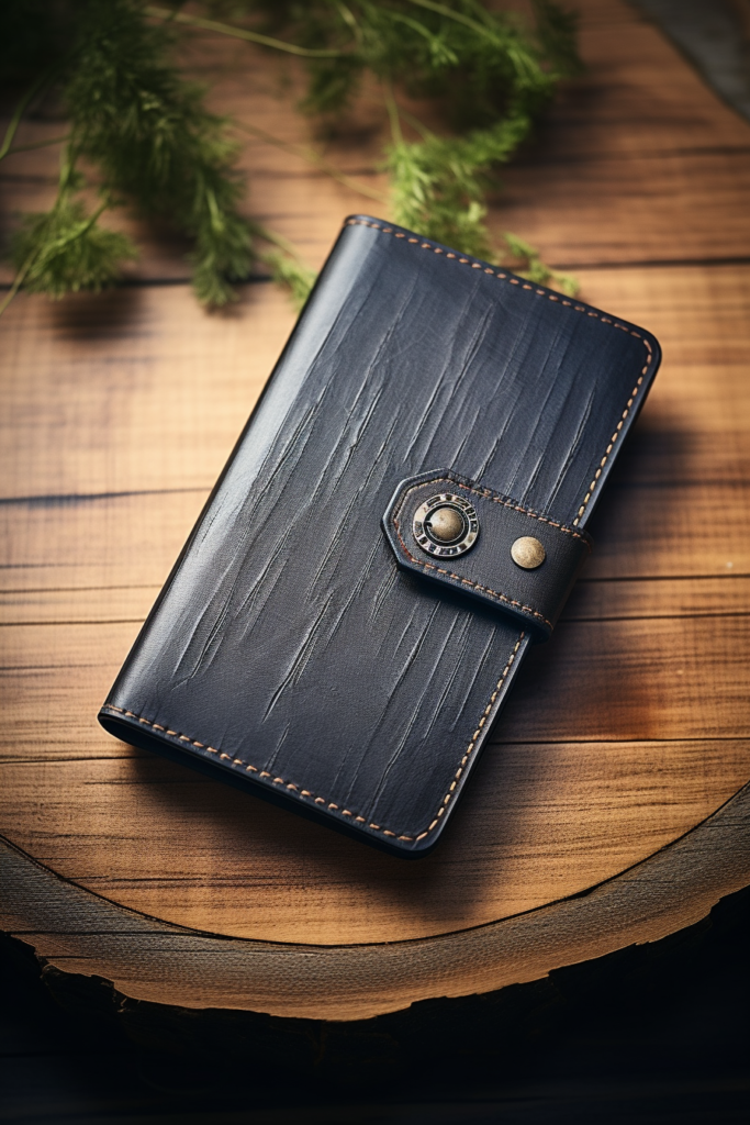Black Leather Wallet